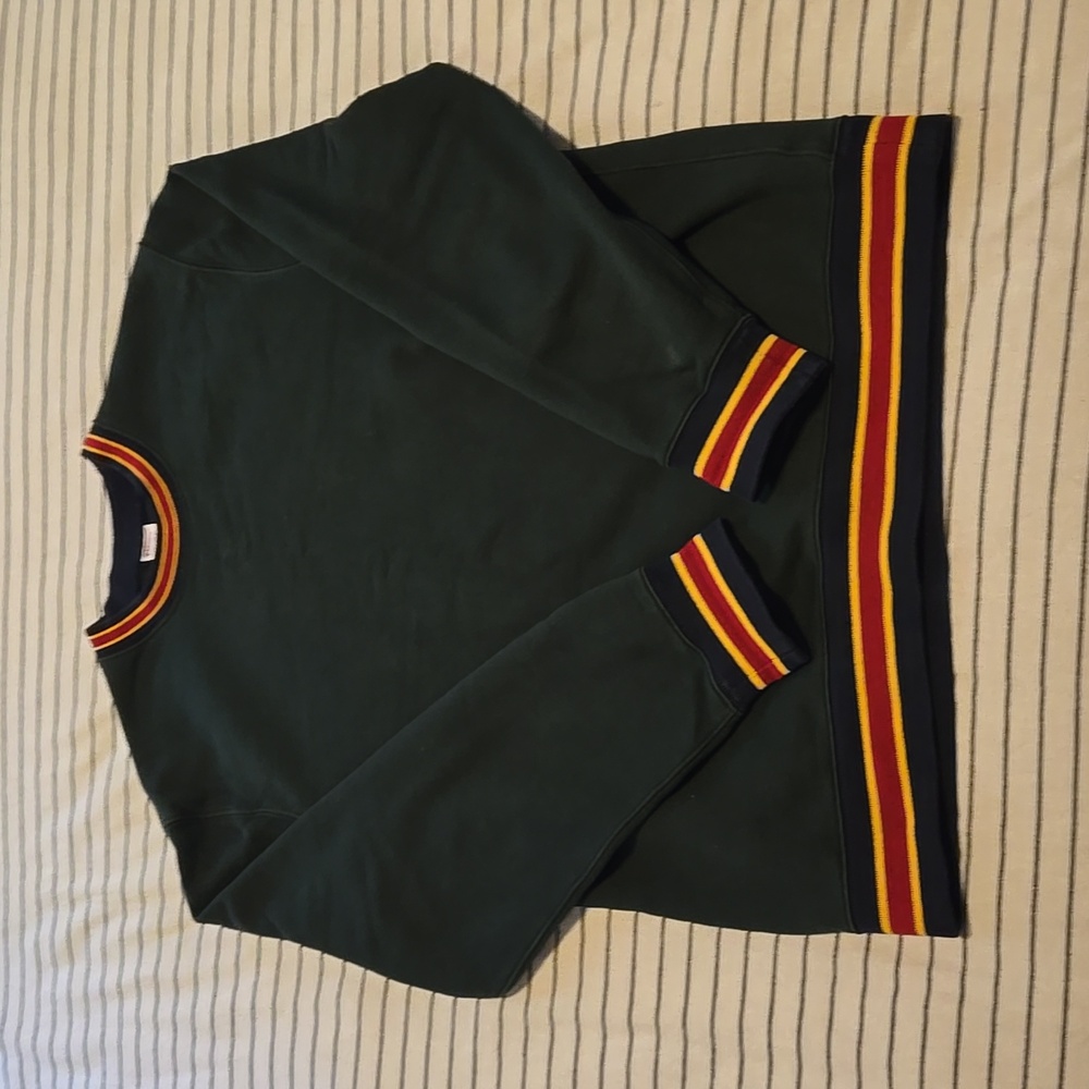 J.Crew crew neck cotton sweatshirt sz large